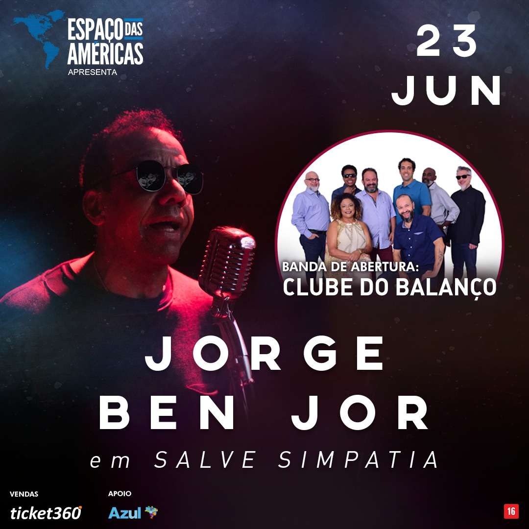 Noite cheia de swing com Clube do Balanço e Jorge Ben