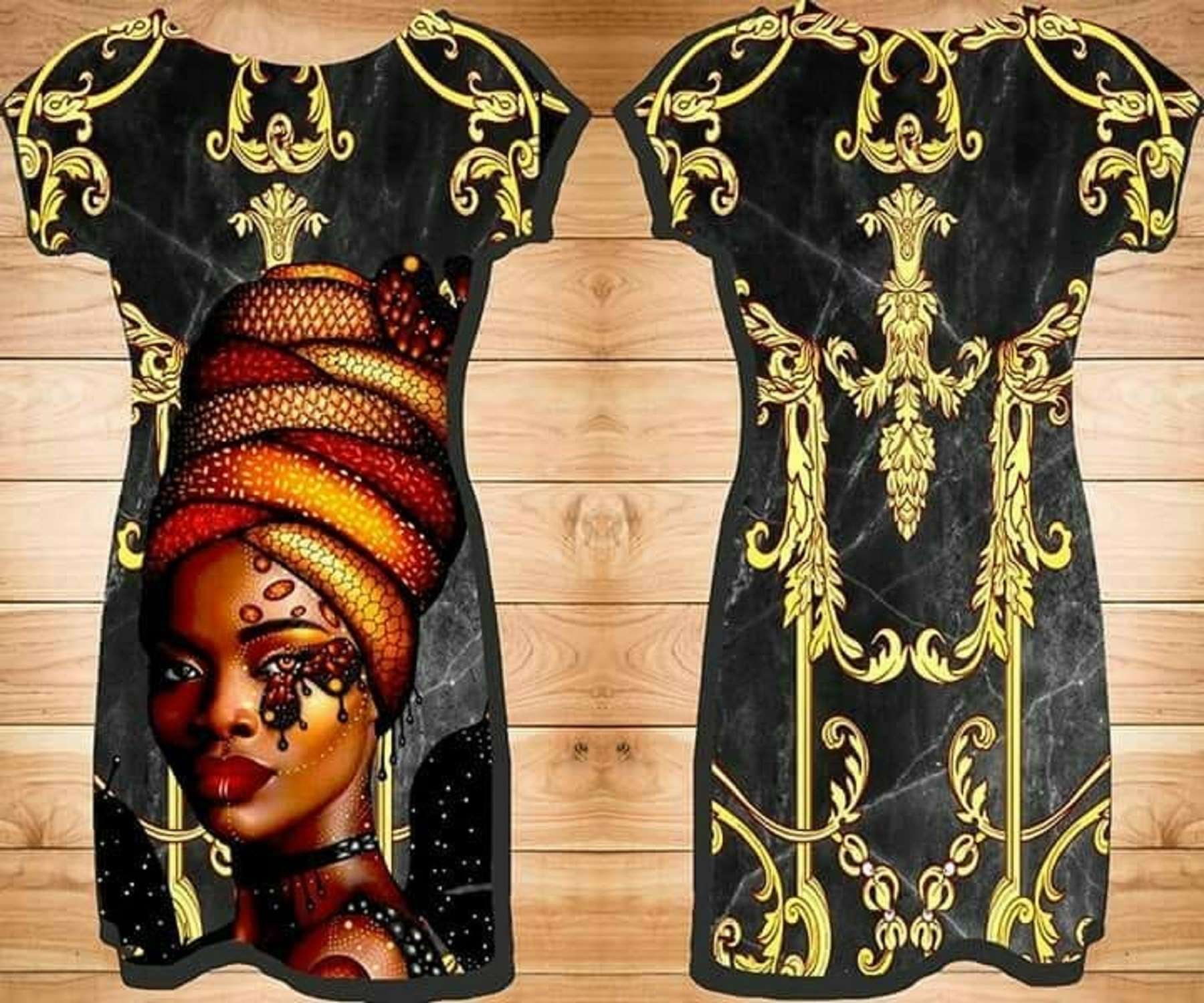 Grife Kaba Léwà, moda afro de origem Yorubá em Olaria