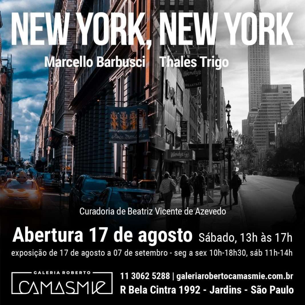Marcelo BArbusci e Thales Trigo expões em São Paulo