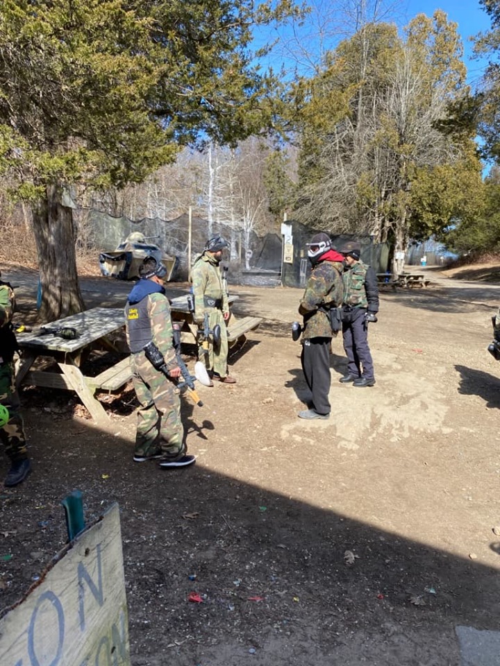 Paintball é um jogo para todas as idades
