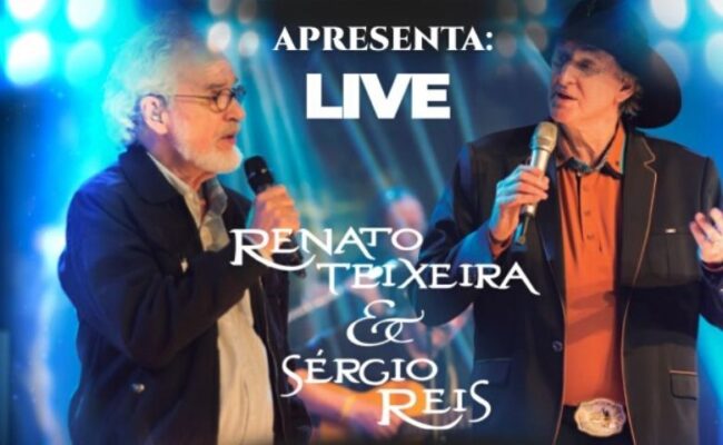 Show virtual de Sérgio Reis e Renato Teixeira