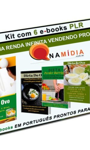Pacote Com 6 E-books PLR