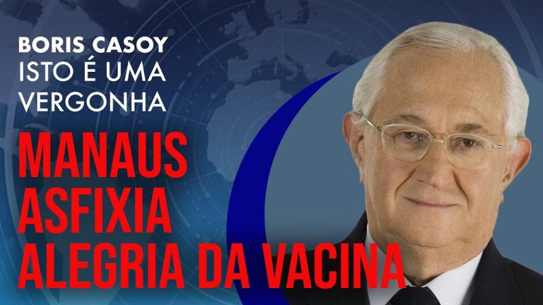 Boris Casoy demonstra indignação com a situação de Manaus