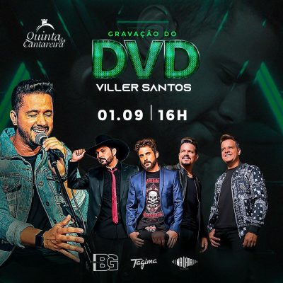 Cantor sertanejo Viller Santos grava DVD em São Paulo