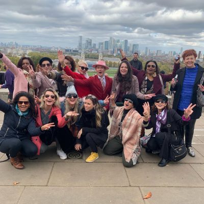Grupo do High Profile turistando em Londres