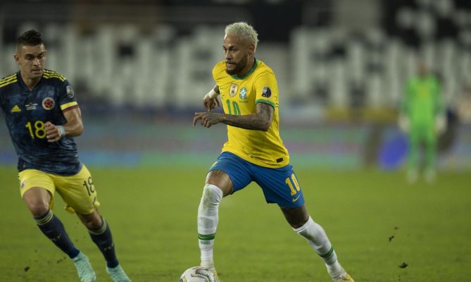 Brasil com Neymar enfrenta Colômbia em eliminatórias