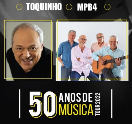 Toquinho e MPB4 apresentam “50 Ano de Música”