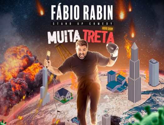 Fábio Rabin estreia "Muita Treta"