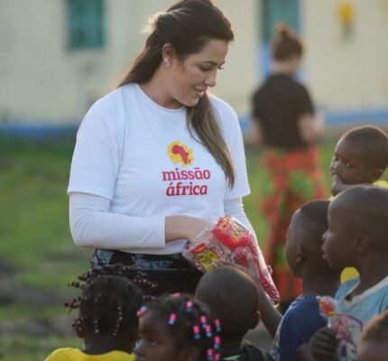 Medica Beatriz Lima realiza trabalhos voluntários na África