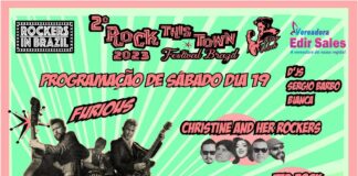 Contagem regressiva  para o Rock This Town Festival Brasil!