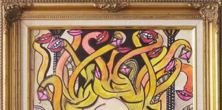 Exposição da artista brasileira Viviane Fuentes em Paris recria a atmosfera da icônica boate Studio 54, com Greta Jones, Madonna e Mick Jagger retratados em telas "barroco-pop"
