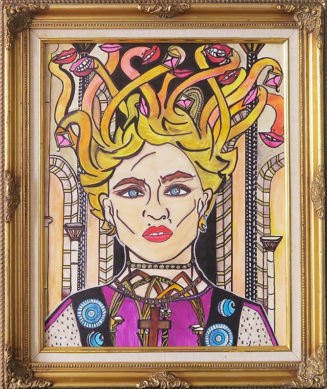 Exposição da artista brasileira Viviane Fuentes em Paris recria a atmosfera da icônica boate Studio 54, com Greta Jones, Madonna e Mick Jagger retratados em telas 