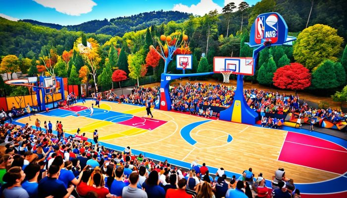 NBA Park em Gramado: Diversão e Basquete únidos