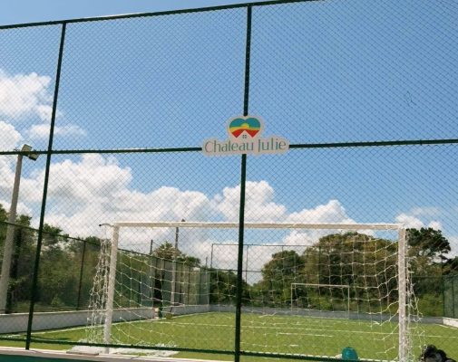 Inauguração da Areninha poliesportiva na região de Tatajuba