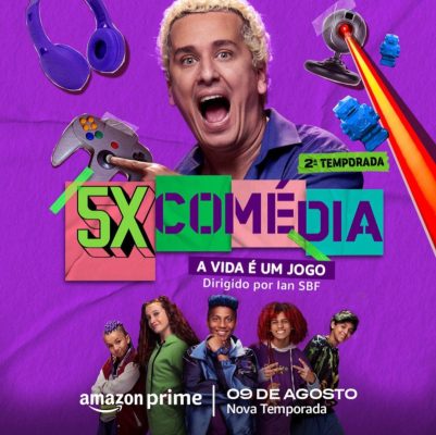 Agyei Augusto estreia “5x Comédia”