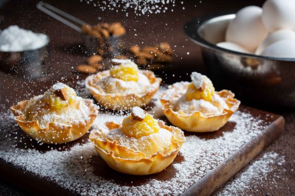 Delicias portuguesas da Santa Nata. Foto divulgação.