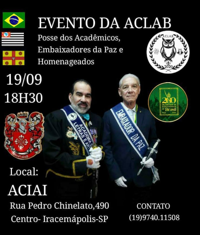 Academia de Ciências Letras e Artes do Brasil celebra Comenda com medalhas para médicos veterinários e proteção aos animais