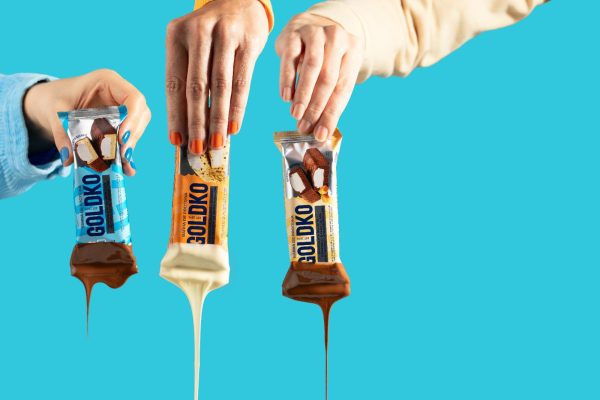 Barras de proteína da GoldKo para sua dieta.