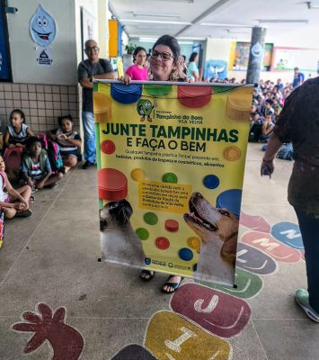 SEMA e SEMSU com o Programa TAMPINHAS DO BEM SEMA e SEMSU com o Programa TAMPINHAS DO BEM
