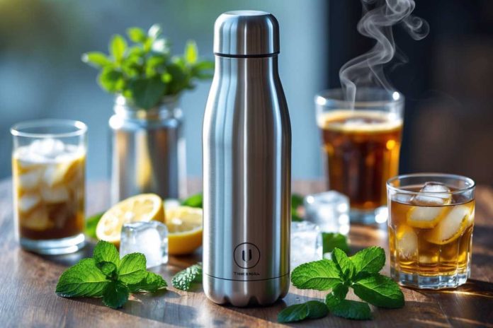 Garrafa térmica: conservação e estilo para manter suas bebidas na temperatura ideal
