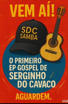 Serginho do Cavaco estréia seu primeiro EP Gospel Serginho do Cavaco estréia seu primeiro EP Gospel