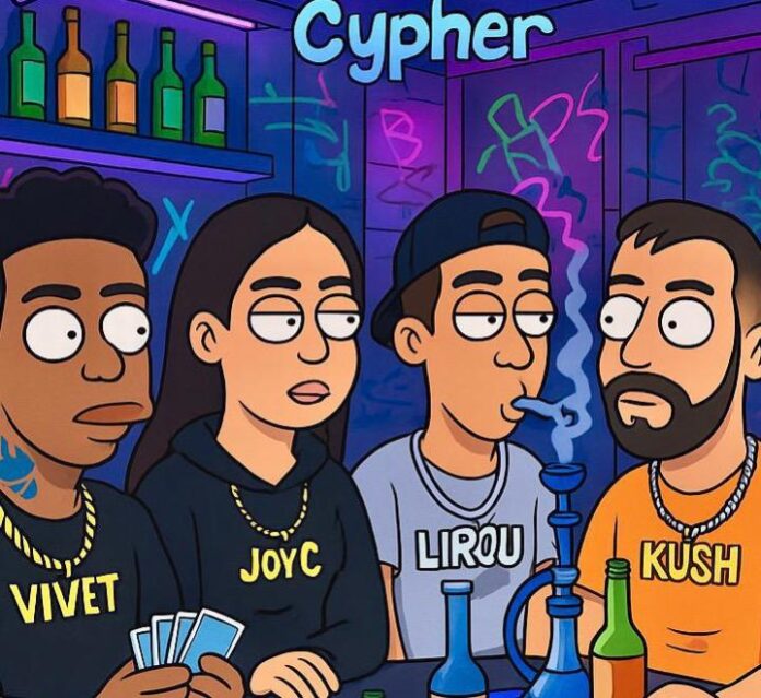 Capa do single Bandida Cara feita por IA