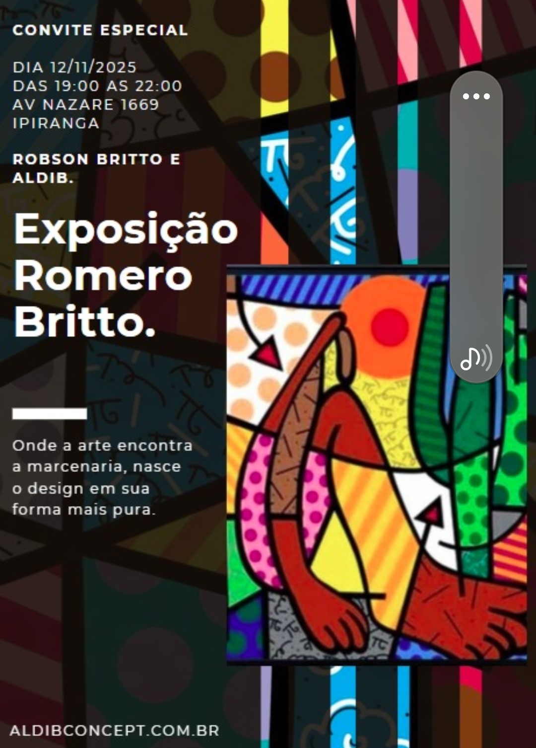 Exposição  ROMERO BRITTO