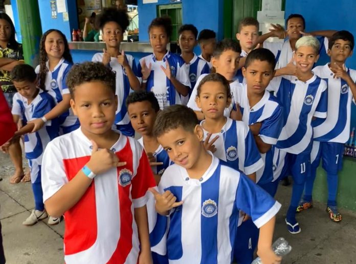 Goleiro do Atletas de Cristo Samuel Pereira - Foto: Divulgação/acervo pessoal A nova promessa do gol paulista: Samuel Pereira, o prodígio de 10 anos