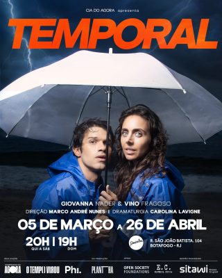 “Temporal” estreia no Teatro Poeirinha.