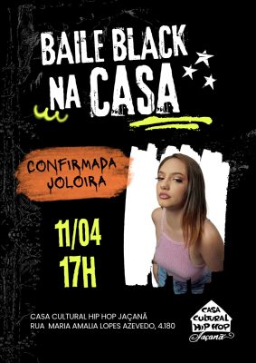Baile Black na Casa agita a Zona Norte com música, dança e cultura neste sábado Baile Black na Casa convida Joloira - Foto: arquivo pessoal