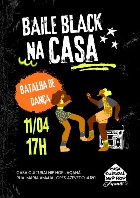 Baile Black na Casa agita a Zona Norte com música, dança e cultura neste sábado Baile Black na Casa agita a Zona Norte com música, dança e cultura neste sábado
