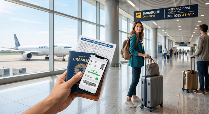 checklist de viagem internacional