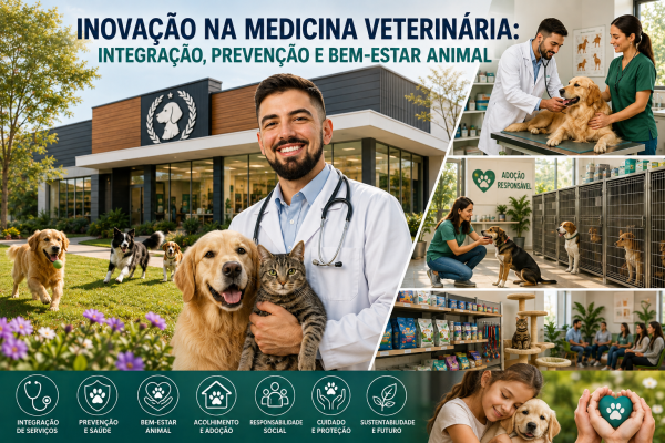 Inovação na Medicina Veterinária: Integração, Prevenção e Bem-Estar Animal Inovação na Medicina Veterinária: Integração, Prevenção e Bem-Estar Animal