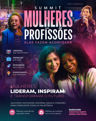 Summit Mulheres nas Profissões Summit Mulheres nas Profissões