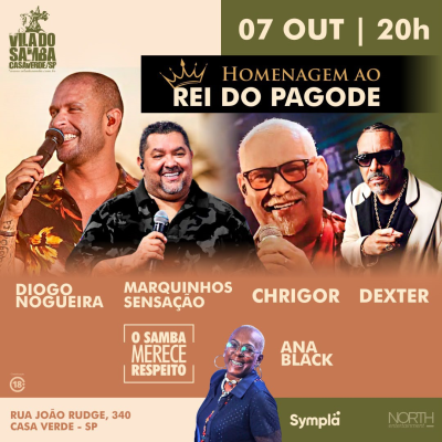 Show celebra 80 anos de Almir Guineto Show celebra 80 anos de Almir Guineto