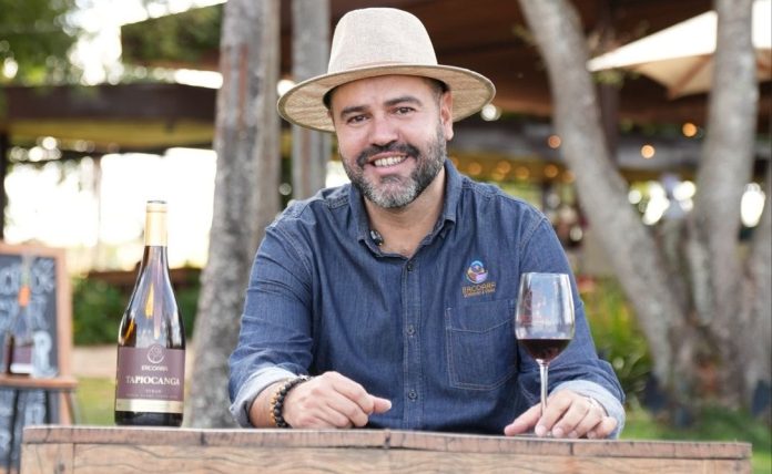Rodrigo Sucena, sócio-proprietário da Vinícola Ercoara e sócio da Vinícola Brasília.